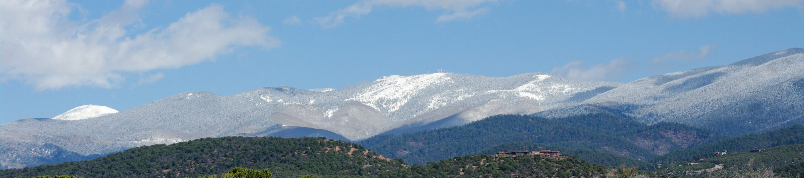 Sangre De Cristo Mountains in Winter